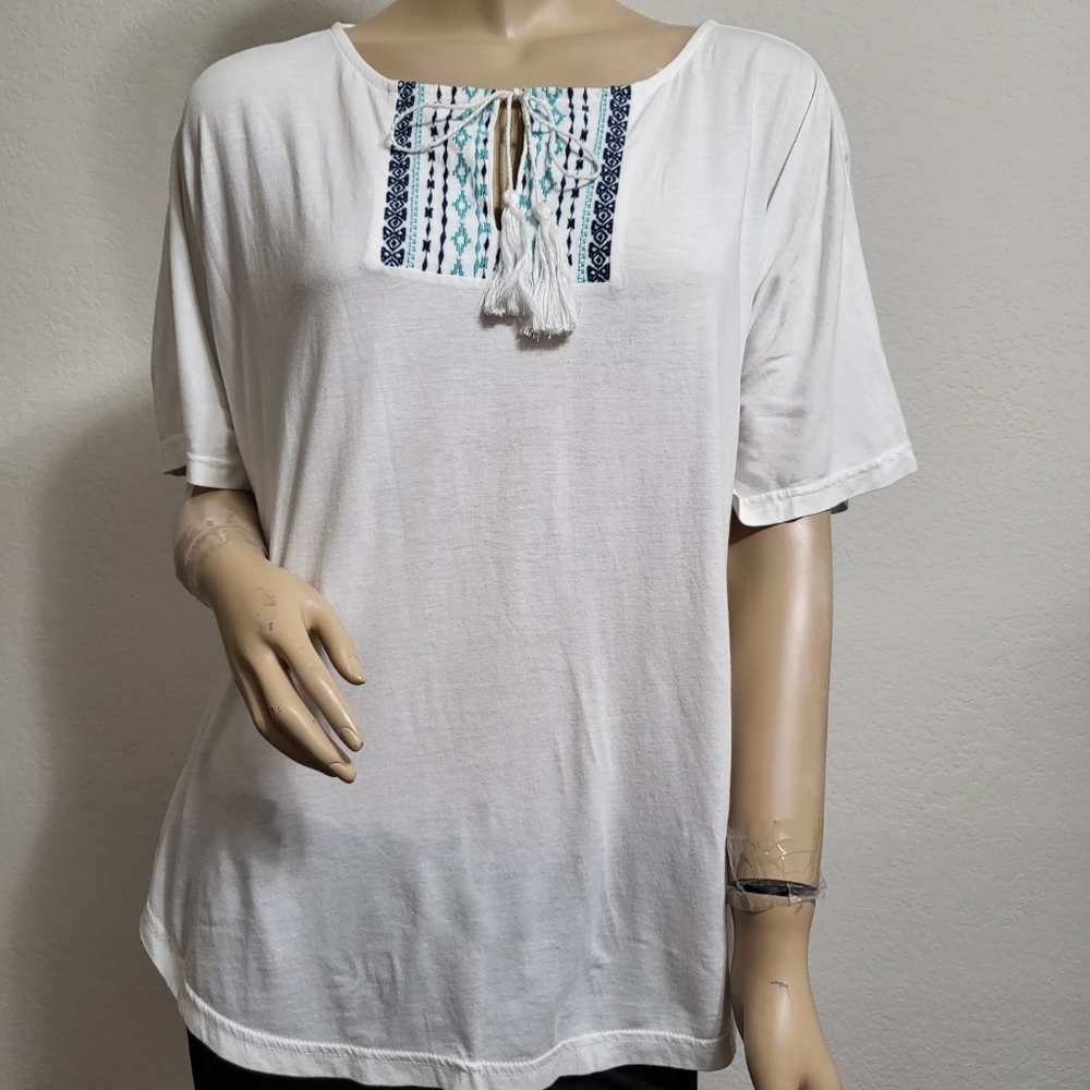 American Living Peasant Top Women's Size Medium